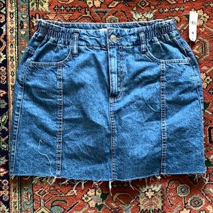 Garage Denim Skirt